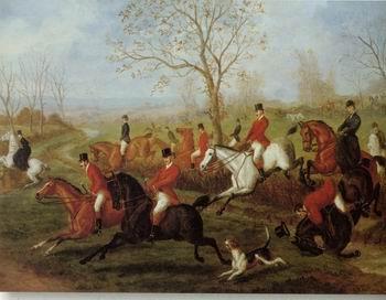 unknow artist Classical hunting fox, Equestrian and Beautiful Horses, 235. oil painting image
